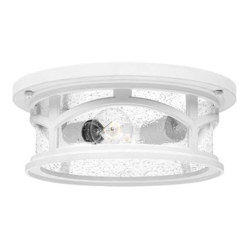 Elstead Lighting MARBLEHEAD QZ-MARBLEHEAD-F-WHT Deckenleuchte 2x40W/E27 IP44