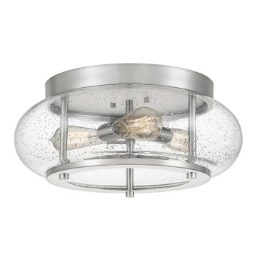 Elstead Lighting QUOIZLE QZ-TRILOGY-FM-BN Deckenleuchte 3x60W/E27