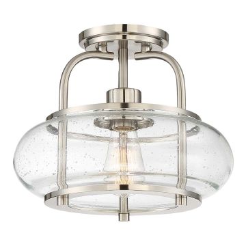 Elstead Lighting QUOIZLE QZ-TRILOGY-SFS-BN Deckenlampe 1x60W/E27