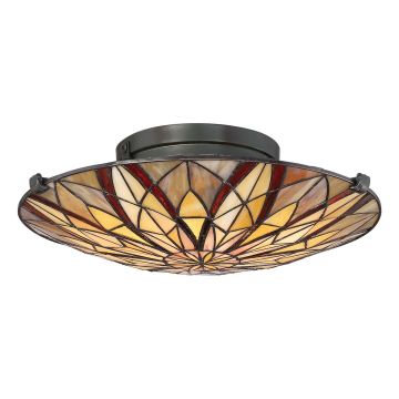 Elstead Lighting VICTORY & HOLMES QZ-VICTORY-SF Deckenlampe 2x60W/E27