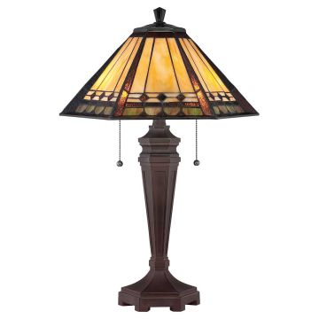 Quoizel ARDEN QZ-ARDEN-TL Tischleuchte 2x60W/E27