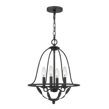 Quoizel Bradbury QZ-BRADBURY-4P-GK Pendelleuchte 4x40W/E14