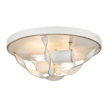 Quoizel Bradbury QZ-BRADBURY-F-AWH Deckenleuchte 2x60W/E14
