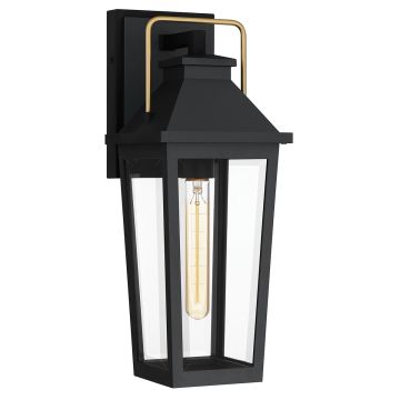 Quoizel Buckley QZ-BUCKLEY-M-MBK Wandleuchte 1x40W/E27 IP44
