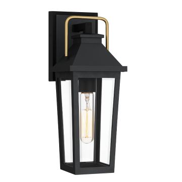 Quoizel Buckley QZ-BUCKLEY-S-MBK Wandleuchte 1x40W/E27 IP44