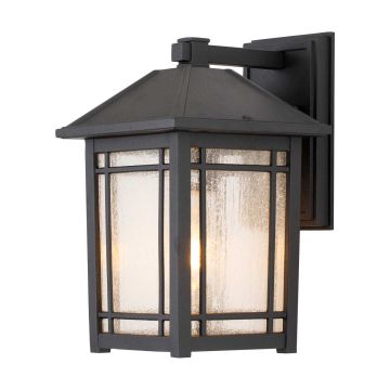 Quoizel Cedar Point QZ-CEDAR-POINT-M-BK Wandleuchte 1x60W/E27 IP44