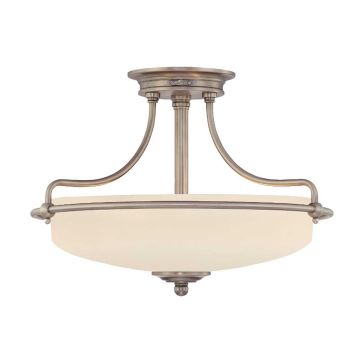 Quoizel GRIFFIN QZ-GRIFFIN-SFS-AN Deckenlampe 3x60W/E27