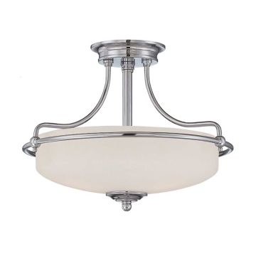 Quoizel GRIFFIN QZ-GRIFFIN-SFS-C Deckenlampe 3x60W/E27
