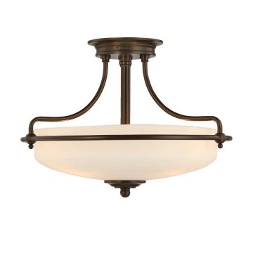 Quoizel GRIFFIN QZ-GRIFFIN-SFS-PN Deckenlampe 3x60W/E27