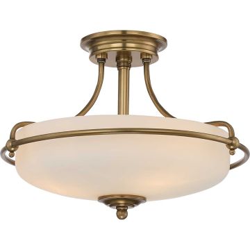 Quoizel GRIFFIN QZ-GRIFFIN-SFS-WS Deckenlampe 3x60W/E27