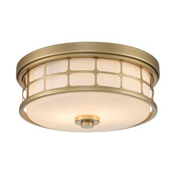 Quoizel Guardian QZ-GUARDIAN-F-PNBR Deckenleuchte 2x60W/E27 IP44