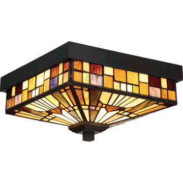 Quoizel INGLENOOK QZ-INGLENOOK-F Deckenleuchte 2x60W/E27 IP44