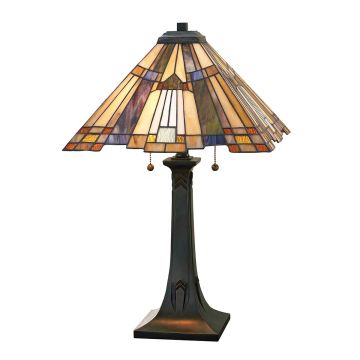 Quoizel INGLENOOK QZ-INGLENOOK-TL Tischleuchte 2x60W/E27