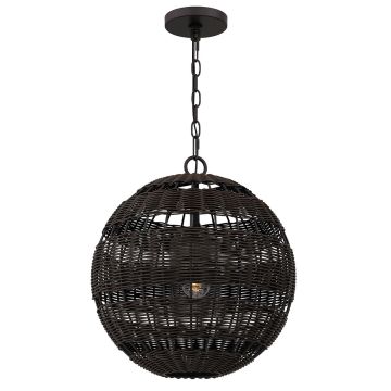 Quoizel Lindendale QZ-LINDENDALE-P-WT Pendelleuchte 1x60W/E27 IP44