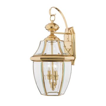 Quoizel NEWBURY QZ-NEWBURY2-L-PB Wandleuchte 2x60W/E14 IP44