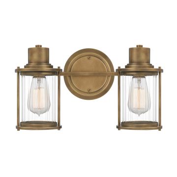 Quoizel Riggs QZ-RIGGS2-BATH-WS Wandleuchte 2x40W/E27 IP44