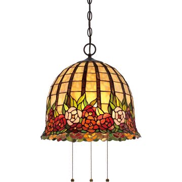 Quoizel ROSECLIFFE QZ-ROSECLIFFE-P Pendelleuchte 3x60W/E27