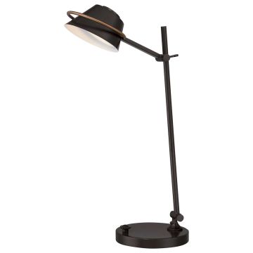 Quoizel SPENCER QZ-SPENCER-TL-WT Schreibtischlampe 1x7W/LED