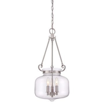 Quoizel STEWART QZ-STEWART-BN Pendelleuchte 3x60W/E14