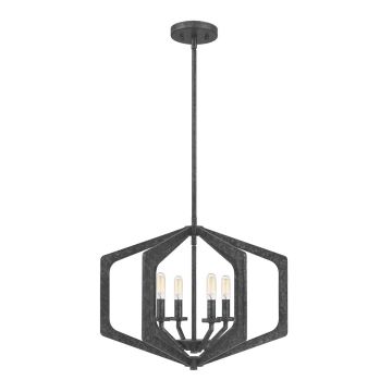 Quoizel Vanguard QZ-VANGUARD-4P-OK Pendelleuchte 4x40W/E14