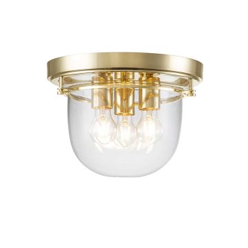 Quoizel Whistling QZ-WHISTLING-F-PB Deckenleuchte 3x40W/E27 IP44
