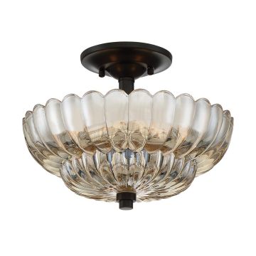Quoizel Whitecap QZ-WHITECAP-SF-S Deckenlampe 3x40W/E14 IP20