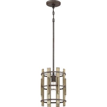 Quoizel WOOD HOLLOW QZ-WOOD-HOLLOW-MP Pendelleuchte 1x100W/E14