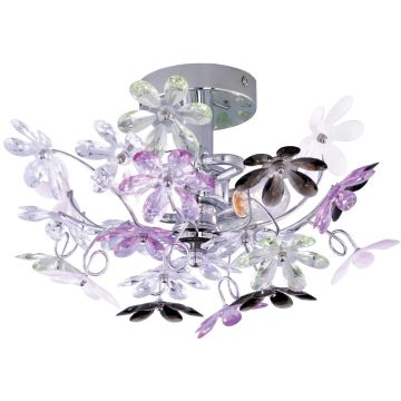 Trio FLOWER R20012017 Deckenlampe 2x40w/e14 ip20