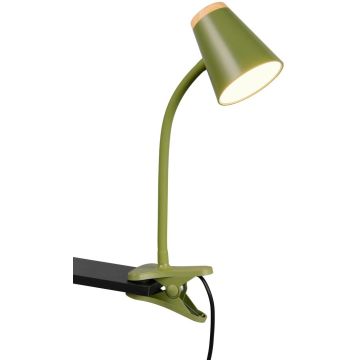 Trio PONGO R25831115 Schreibtischlampe mit Clip 1x4.5w/led 3000k 500lm ip20