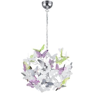 Trio BUTTERFLY R30214017 Pendelleuchte 4x28w/g9 ip20