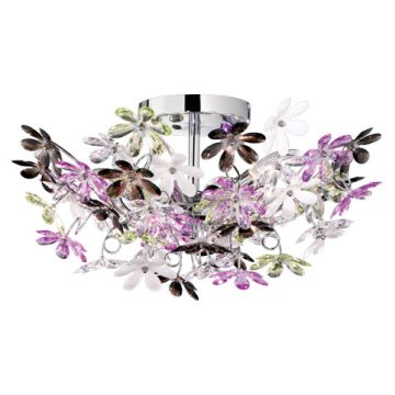 Trio FLOWER R60014017 Deckenlampe 4x40w/e14 ip20