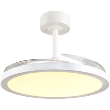 Trio KASFJORD R64452131 Ventilator 1x34w/led 2700-6500k 3900lm ip20