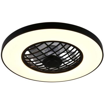 Trio LINKÖPING R64462102 Ventilator 1x45w/led 2700-6500k 5600lm ip20