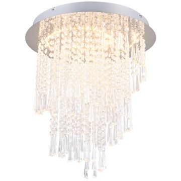 Trio POMP R67349106 Deckenlampe 1x30w/led 2700-6500k 4000lm ip20