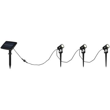 Trio OBIDOS R83256332 Gartenstrahler 3x0.5w/led 4000k 35lm ip44