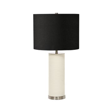 Elstead Lighting Ripple RIPPLE-TL-WHT-B Tischleuchte 1x60W/E27