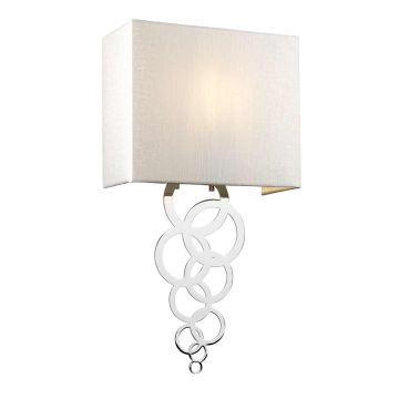 Elstead Lighting Rosa ROSA-MEDIUM-PC Wandleuchte 1x60W/E27