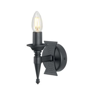 Elstead Lighting SAXON SAX1-BLK Wandleuchte 1x60W/E14