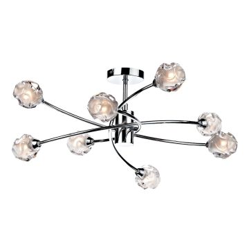 Dar Lighting SEATTLE SEA0850 Deckenlampe 8x40W/G9 IP20