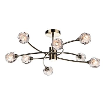 Dar Lighting SEATTLE SEA0875 Deckenlampe 8x40W/G9 IP20