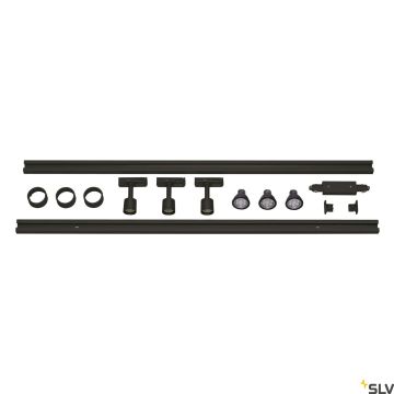SLV 1F TRACK SET 143190 Schienenstrahler 3x4.3W/GU10 2956LM IP20