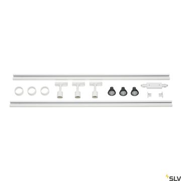 SLV 1F TRACK SET 143191 Schienenstrahler 3x12.9W/GU10 IP20