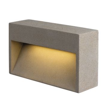 SLV CONCRETO 1006405 Wandleuchte 1x12W/LED 3000K 470lm IP65