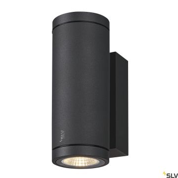 SLV ENOLA ROUND 1003424 Wandleuchte 2x7.8W/LED 3000/4000K 620/700LM IP65