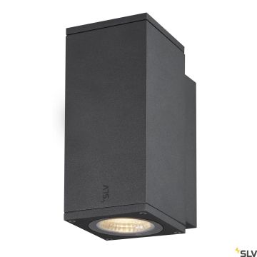 SLV ENOLA SQUARE 1003416 Wandleuchte 1x6W/LED 3000/4000K 500LM IP65