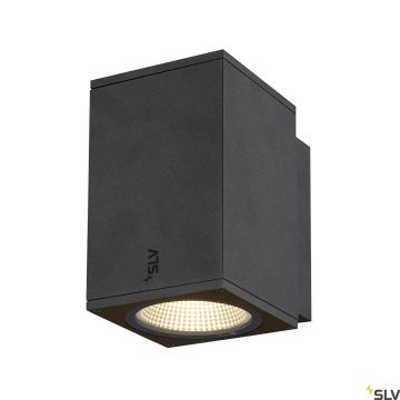 SLV ENOLA SQUARE 1003417 Wandleuchte 1x11W/LED 3000/4000K 980LM IP65