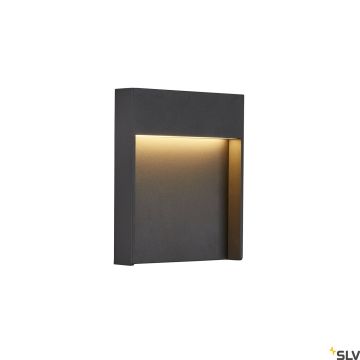SLV FLATT 1002952 Wandleuchte 1x14W/LED 3000/4000K 460LM IP65