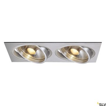 SLV NEW TRIA 111382 Einbau-Downlight 2x75W/GU10/ES111 IP20