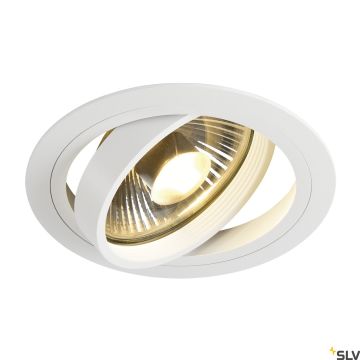 SLV NEW TRIA 113540 Einbau-Downlight 1x75W/GU10/ES111 IP20