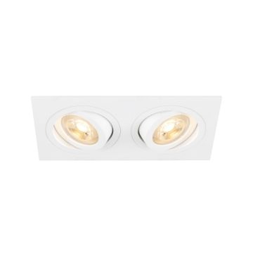 SLV NEW TRIA® 1008509 Einbau-Downlight 2x10W/GU10